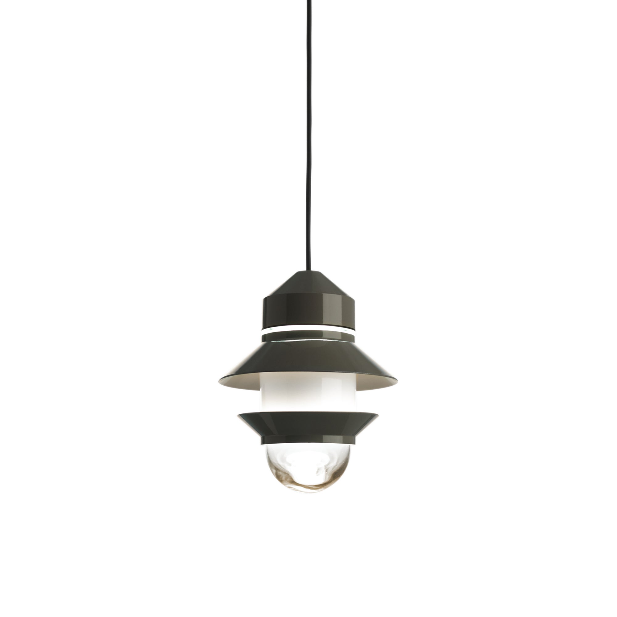 marset - Santorini Pendelleuchte Outdoor | grau