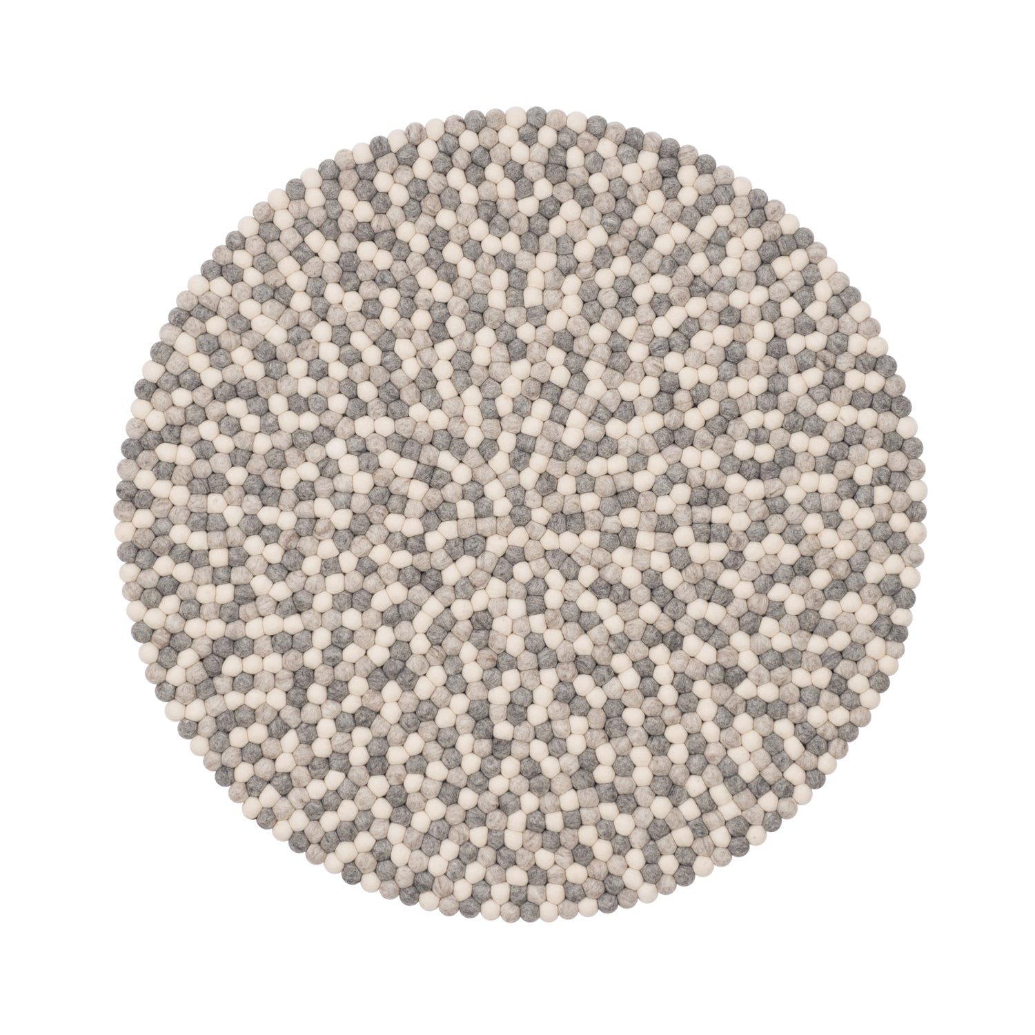 myfelt - Hella Filzkugelteppich rund | Ø 140 cm