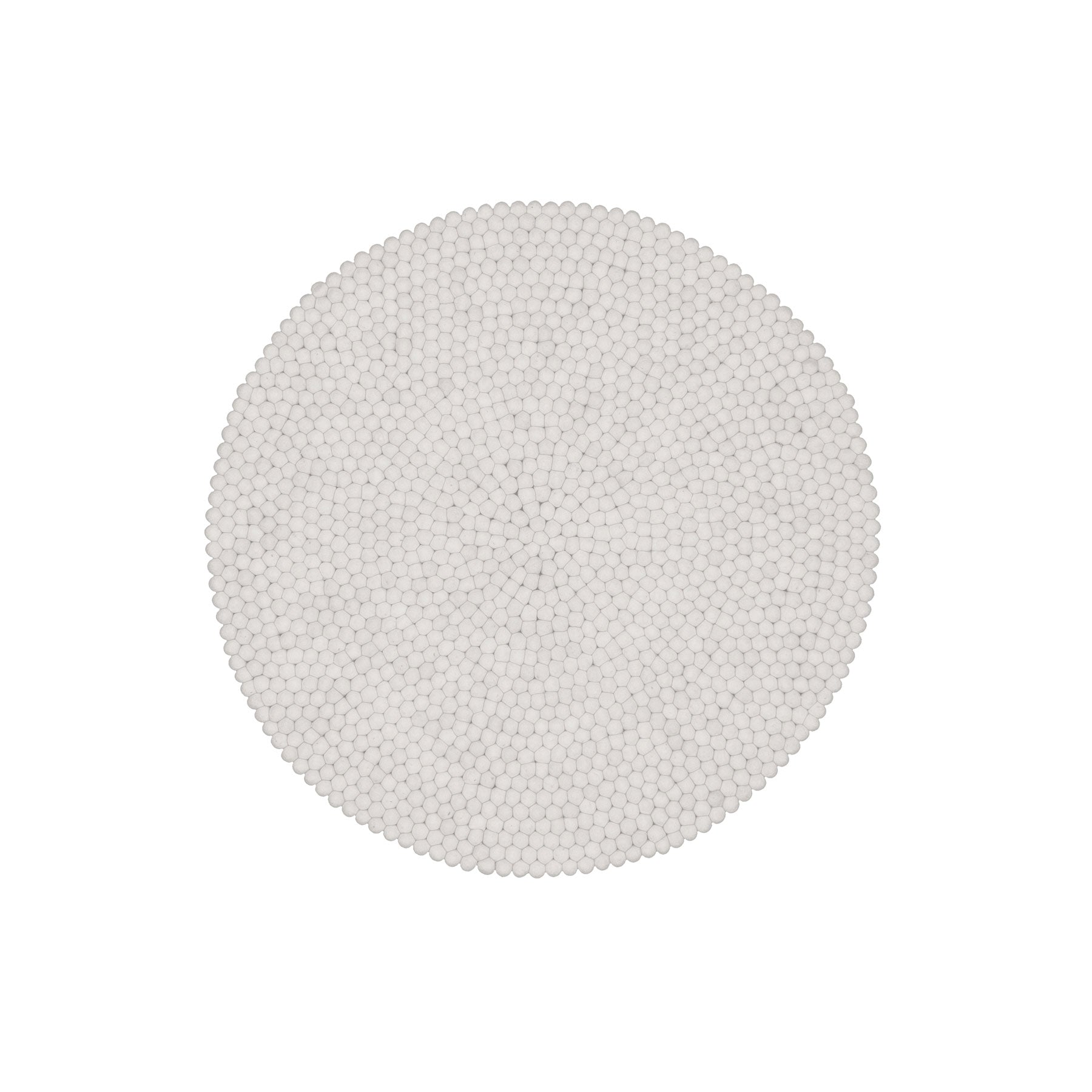 myfelt - Linéa Filzkugelteppich rund | Ø 90 cm