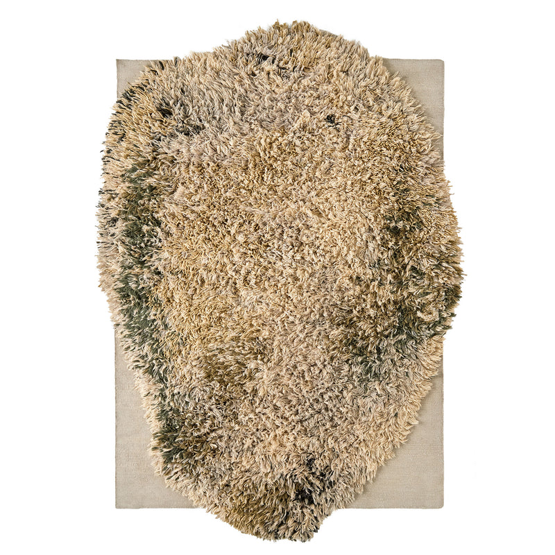 nanimarquina - Alga Teppich | 211 x 338 cm / grau