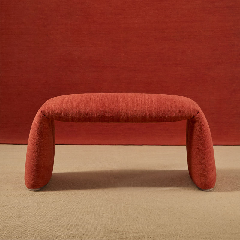 nanimarquina - Folded Bank | medium / safranrot