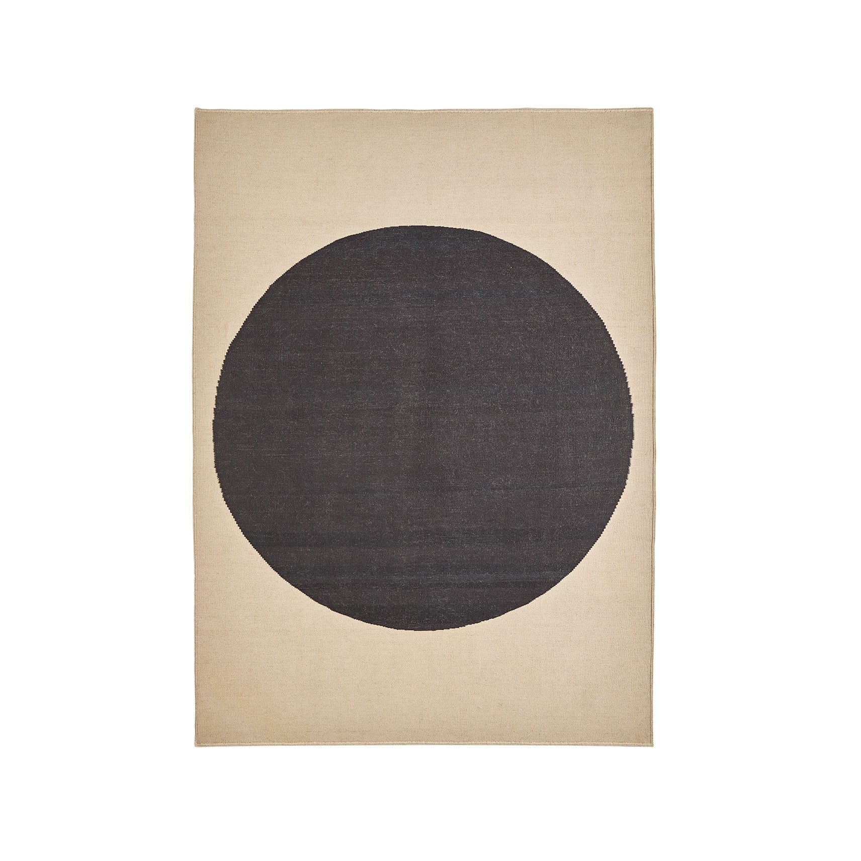 nanimarquina - Topo Wollteppich | 170 x 240 cm / schwarz