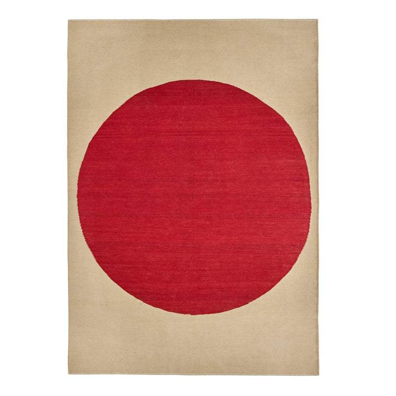 nanimarquina - Topo Wollteppich | 200 x 300 cm / rot