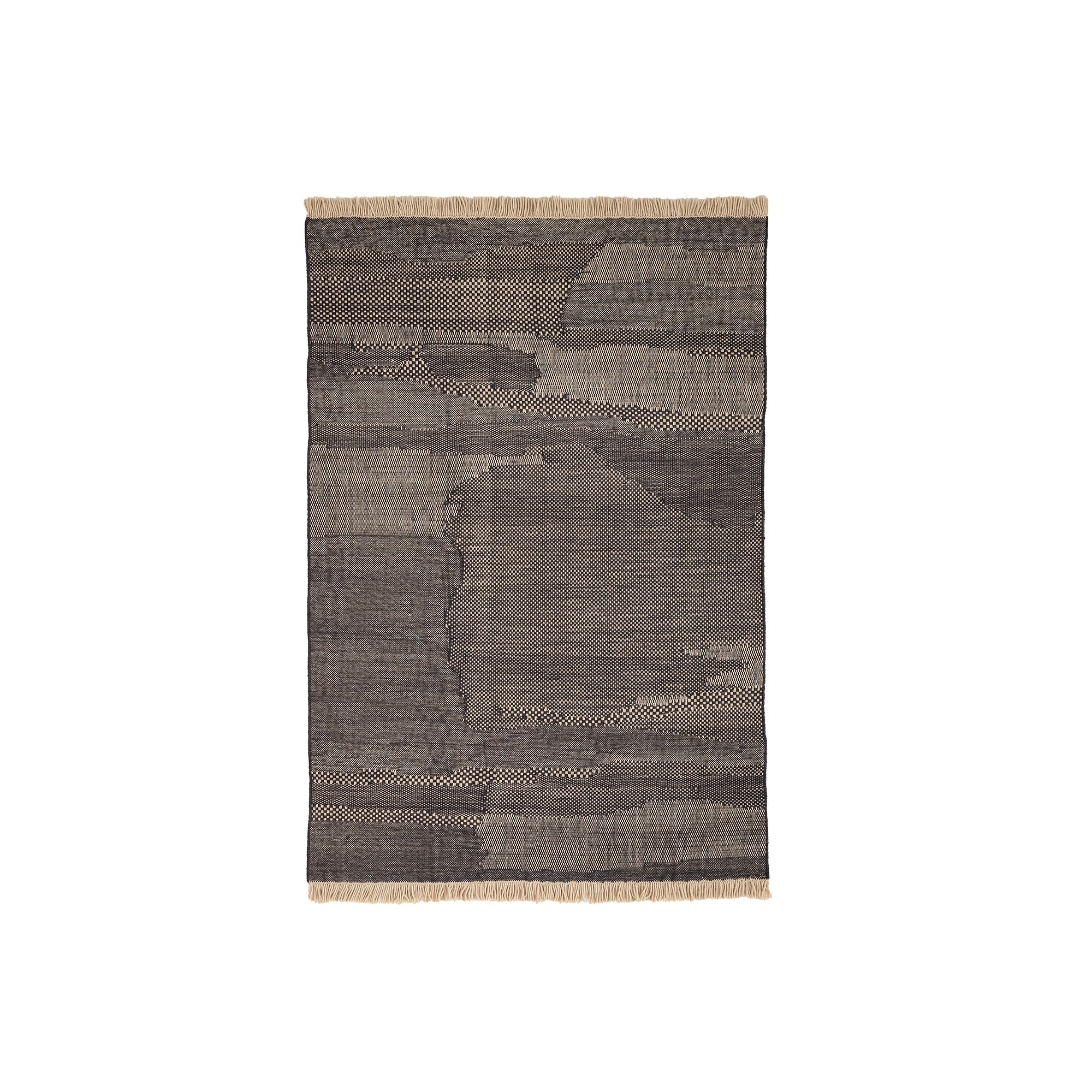 nanimarquina - Wabisabi Wollteppich | 170 x 240 cm / anthrazit