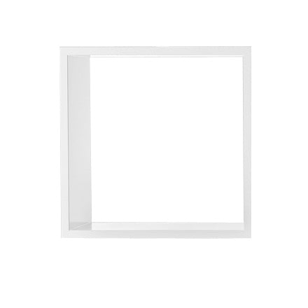 Muuto - Stacked Regalsystem ohne Rückwand | medium / weiß