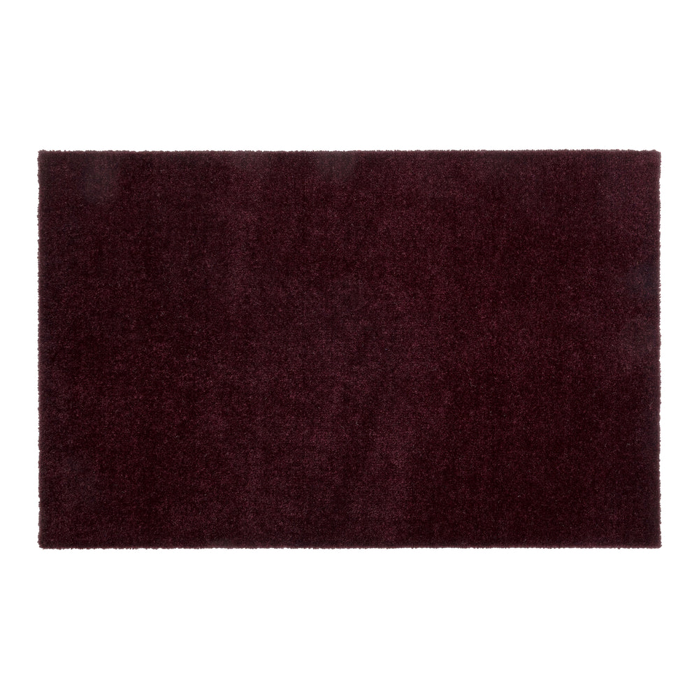 tica copenhagen - Fußmatte Unicolor | 60 x 90 cm / bordeaux