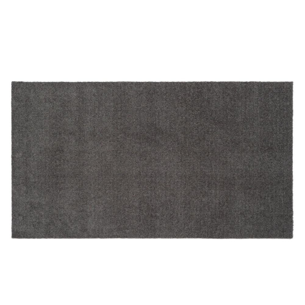 tica copenhagen - Fußmatte Unicolor | 67 x 120 cm / stahlgrau