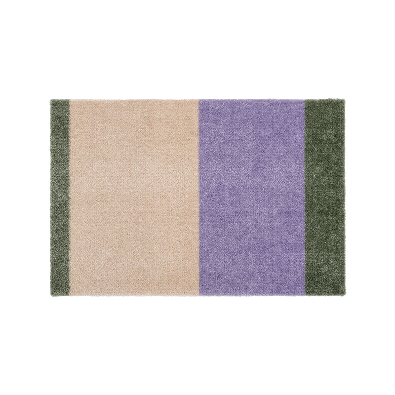 tica copenhagen - Stripes Horizontal Läufer | 40 x 60 cm / lilac/ivory/green